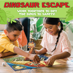 Peaceable Kingdom Dinosaur Escape dino movers encourage teamwork during family game night.