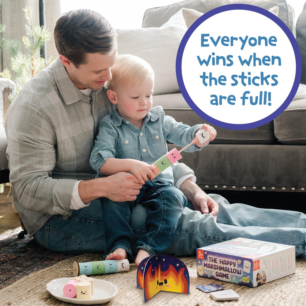 Peaceable Kingdom Happy Marshmallow color recognition moment; supports early learning