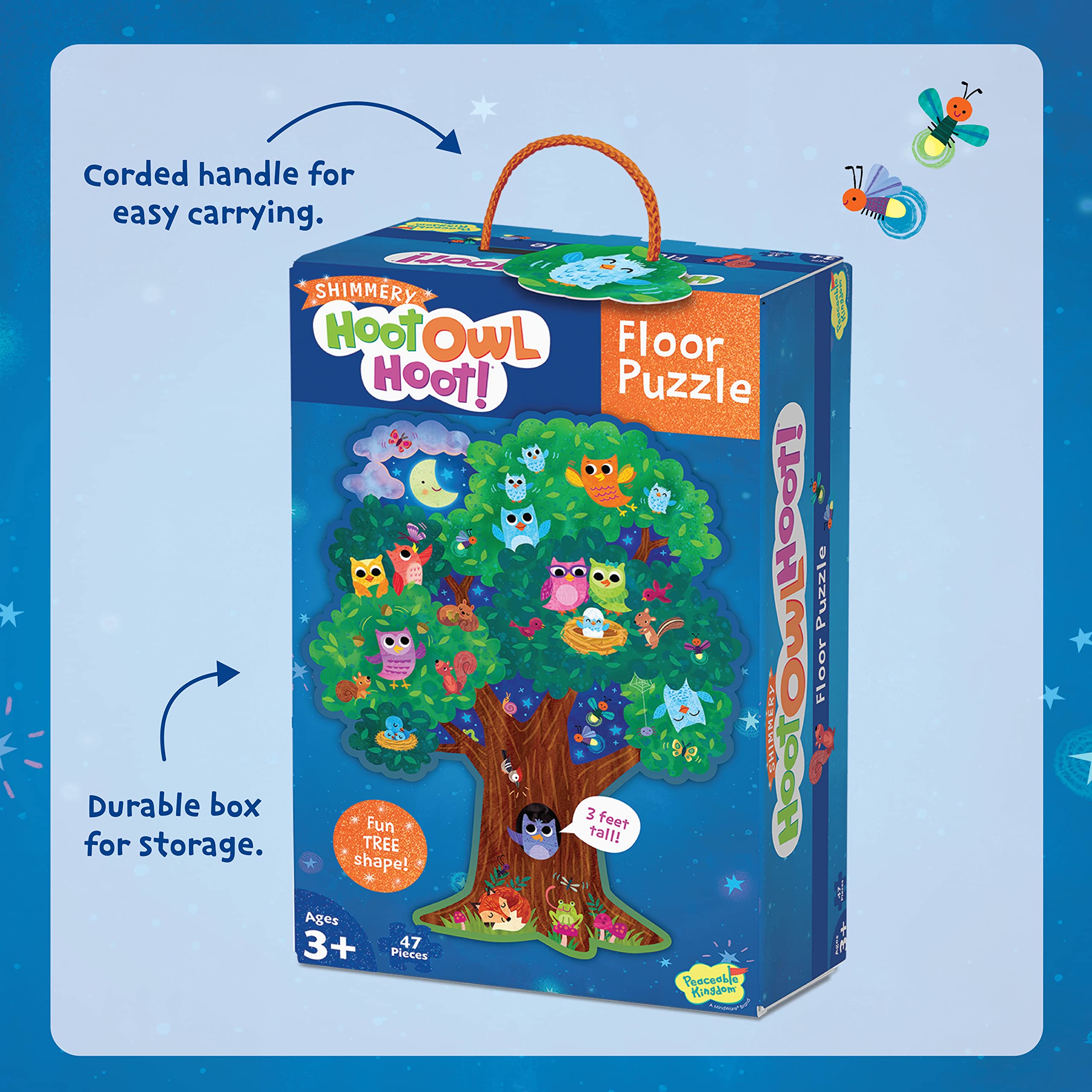 Peaceable Kingdom Hoot Owl Hoot imaginative play invites storytelling and exploration