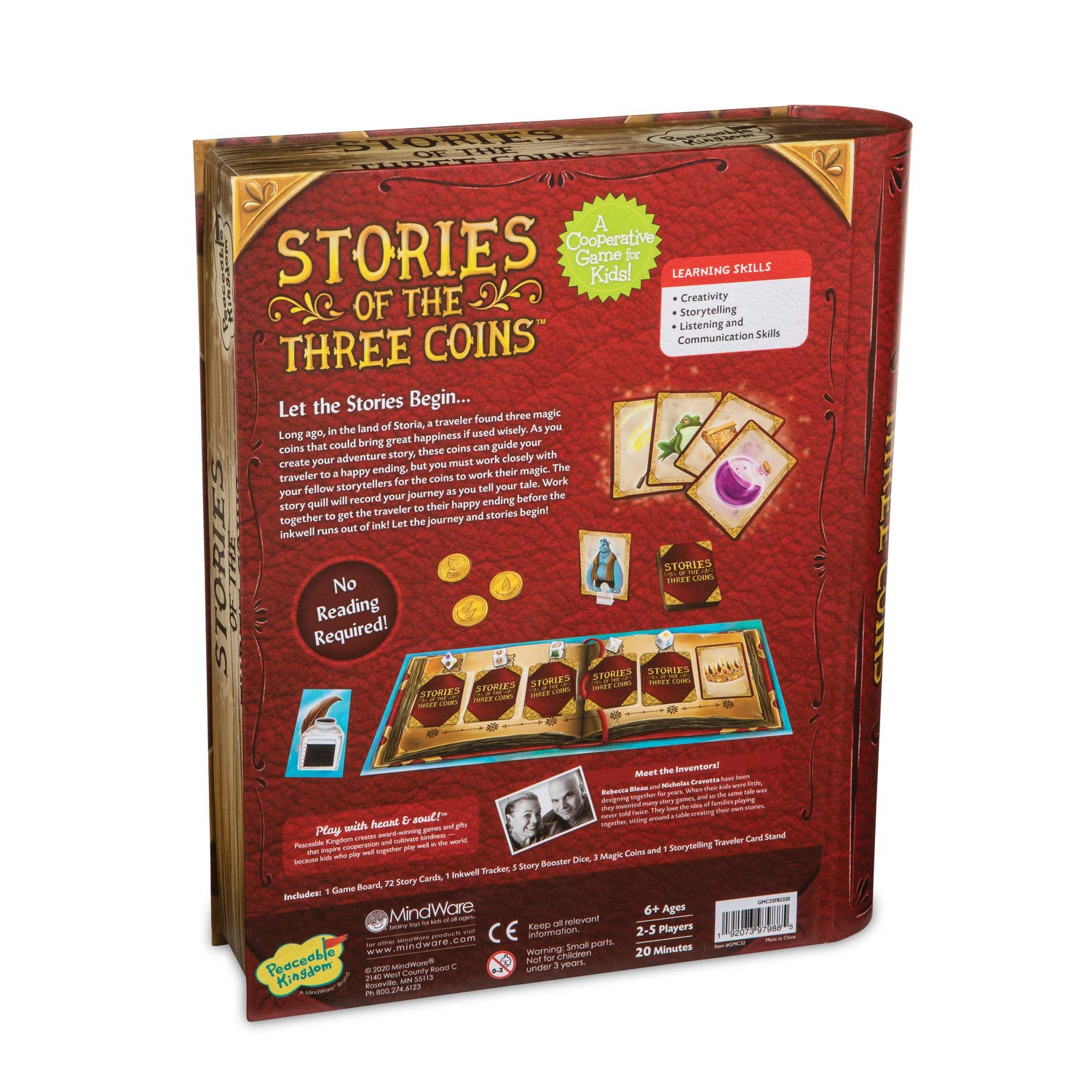 Magic coins from Peaceable Kingdom secretly signal the next scene