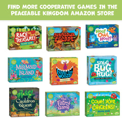 Peaceable Kingdom Race to the Treasure award seals signaling trusted learning