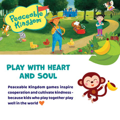 Peaceable Kingdom Monkey Around: ready-to-play box with cards and banana beanbag.