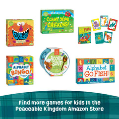 Peaceable Kingdom Snug as a Bug in a Rug award badges reflect trusted design
