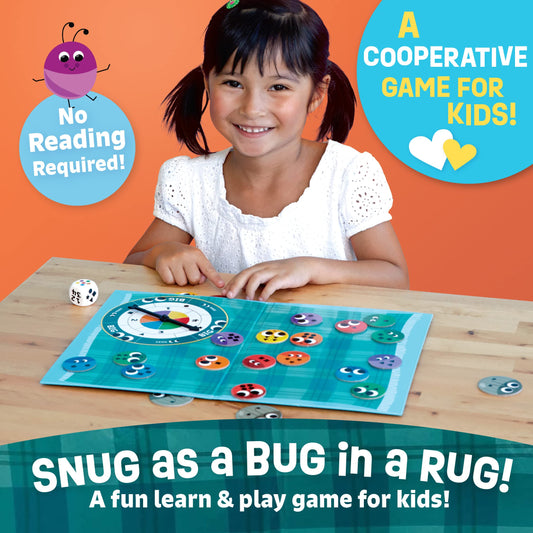 Peaceable Kingdom Snug as a Bug in a Rug children playing scene supports sharing and turn-taking