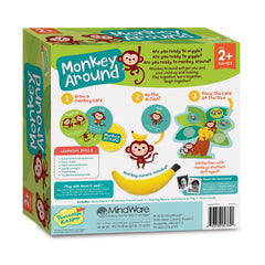 Peaceable Kingdom Monkey Around: supports spatial concepts and body-part recognition.