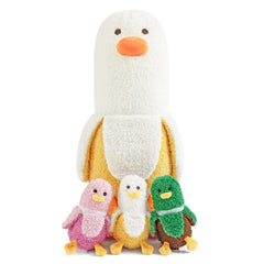 PEACH CAT Banana Duck plush makes a gift with colorful, friendly charm.