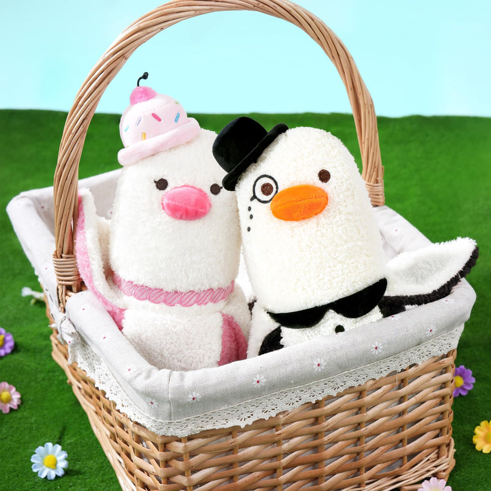 PEACH CAT banana duck plush gift-ready, perfect for kids and fans