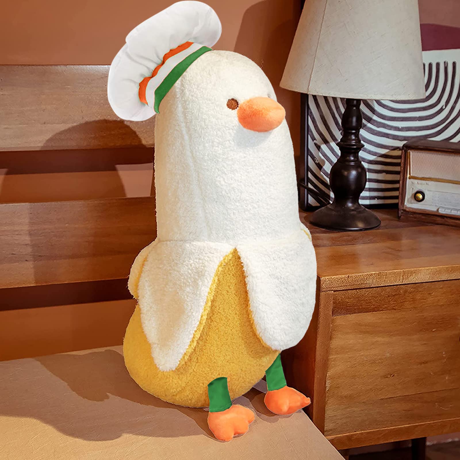 PEACH CAT banana duck plush pillow makes a cute gift for kids