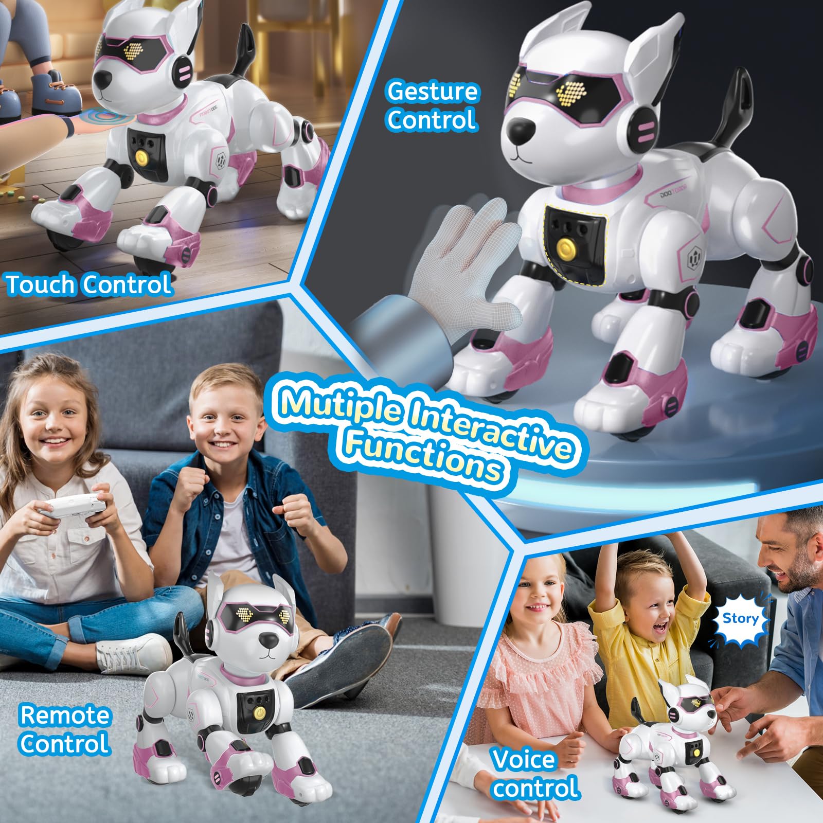 PeachLeaf dog imitates elephant sounds for playful learning