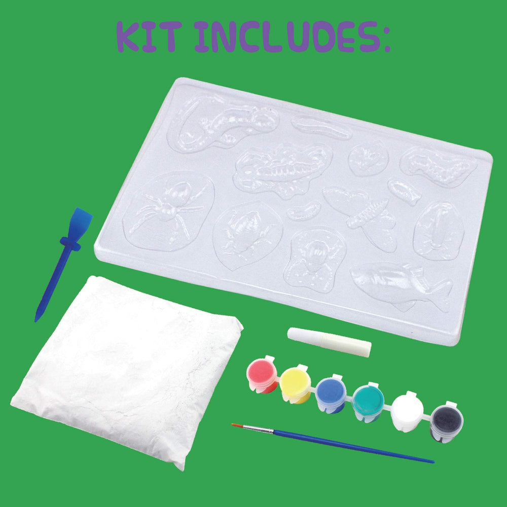 Peachy Keen Crafts Creepy Crawlers glow-paint highlights glow-in-the-dark fun