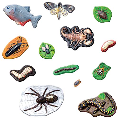 Peachy Keen Crafts Creepy Crawlers paint-brush and spatula set for easy coloring