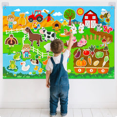 Peacurh gift idea for toddlers 2-4 who love farm themed activities.