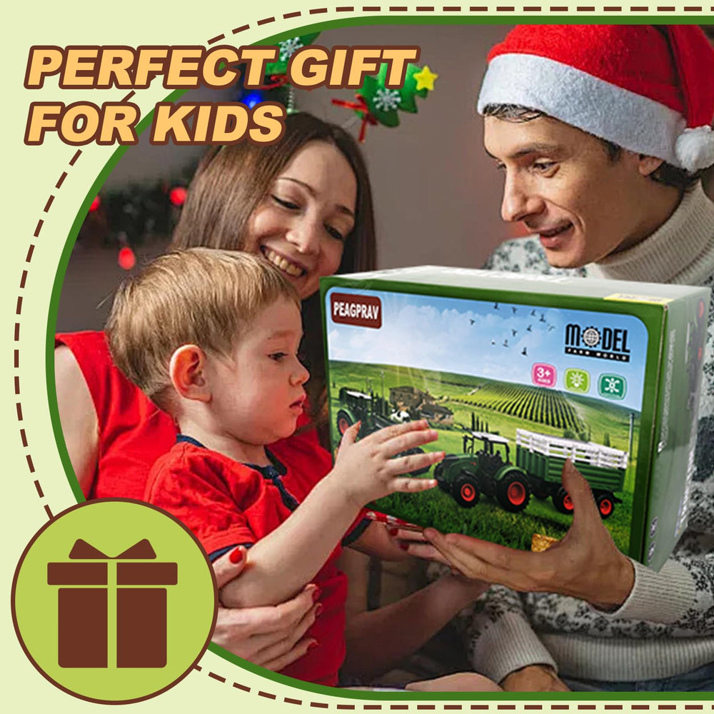 Peagprav farm tools set enhances pretend chores and coordination