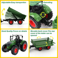 Peagprav tipping trailer for easy load and unload play
