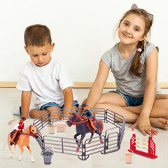 Peagprav Western rodeo set gift-pack ideal for kids ages 3-7