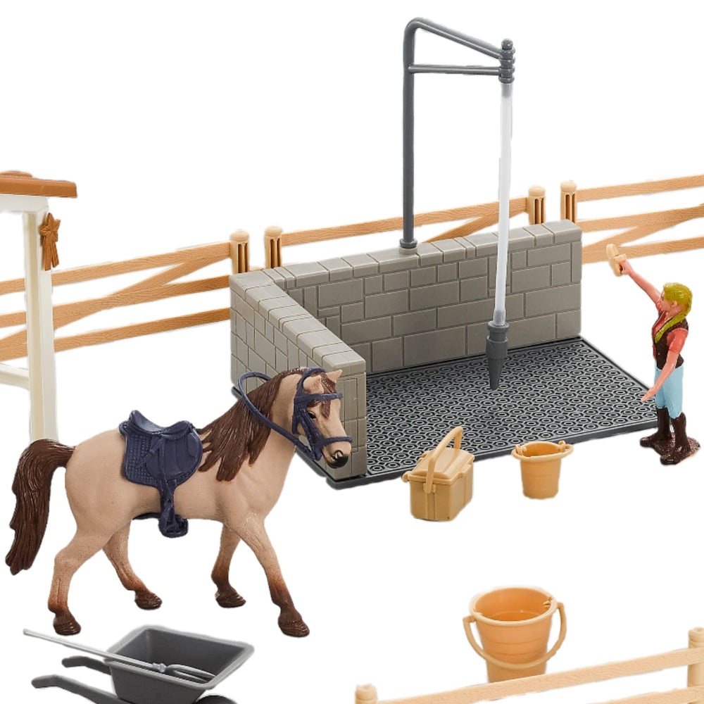 Peagrav horse playset ideal for solo or group play.