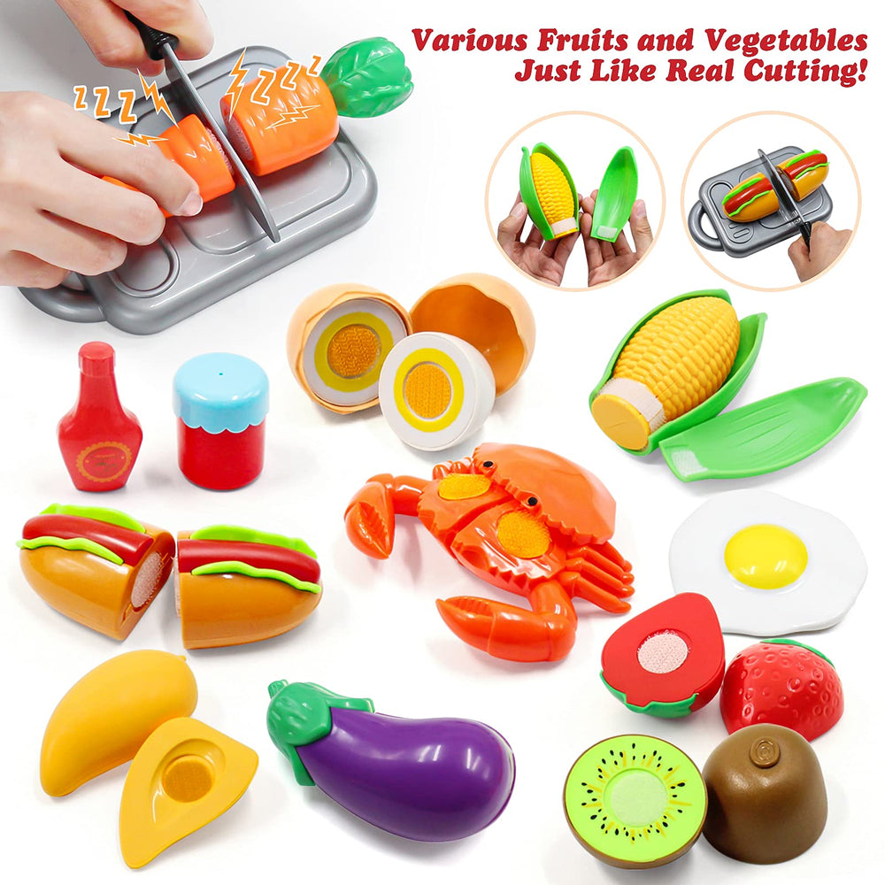 PEAINBOX colorful play food variety sparks creative meals