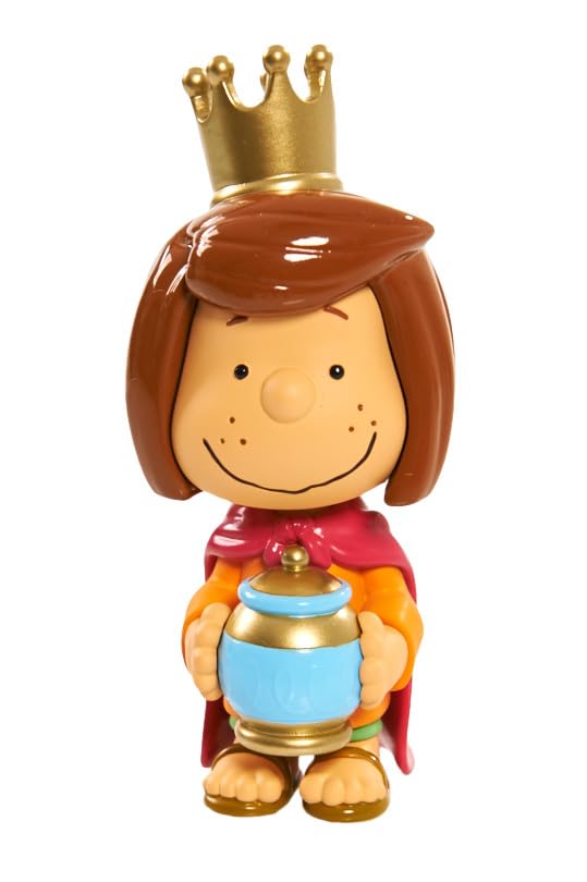 Peanuts manger cradle completes your nativity display with a central scene
