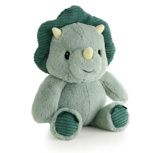 The Peanutshell Ace dinosaur plush, 10-inch, ideal for cuddling and nap-time comfort.