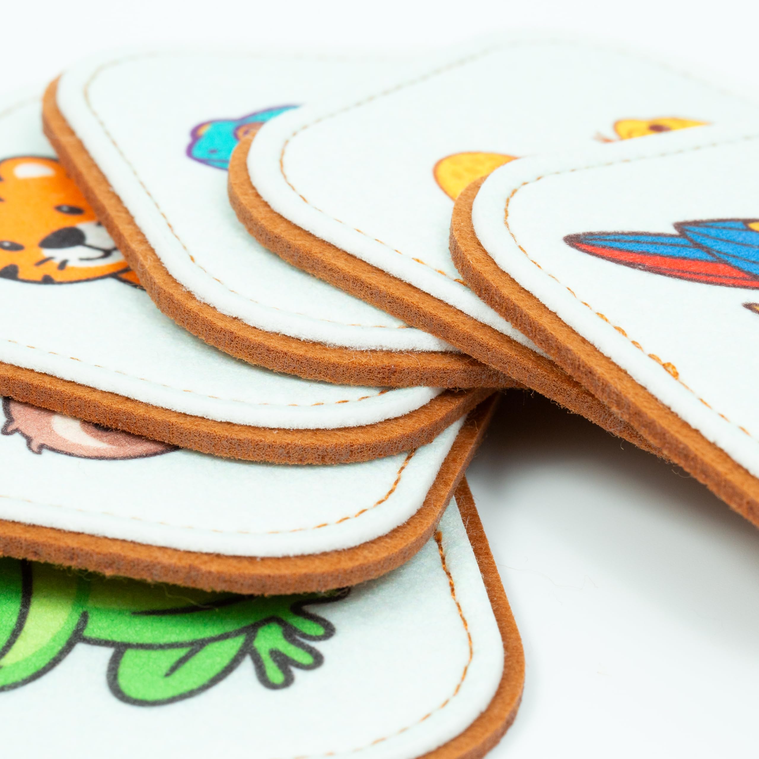 Peapod Play frog card encourages interactive matching during screen-free learning