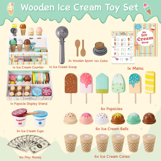Peccvon ice cream balls adding vibrant color and tactile fun for kids