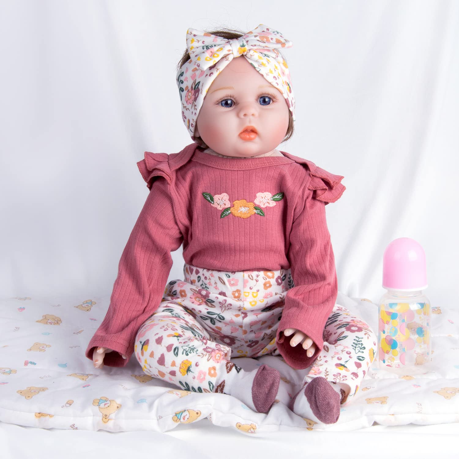 Pedolltree doll bodysuit 22inch offers easy dressing and soft fabric