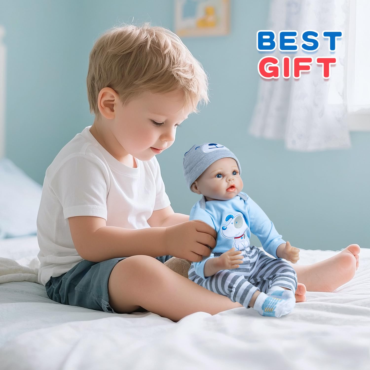 Pedolltree doll comb helps gentle hair grooming for small dolls.