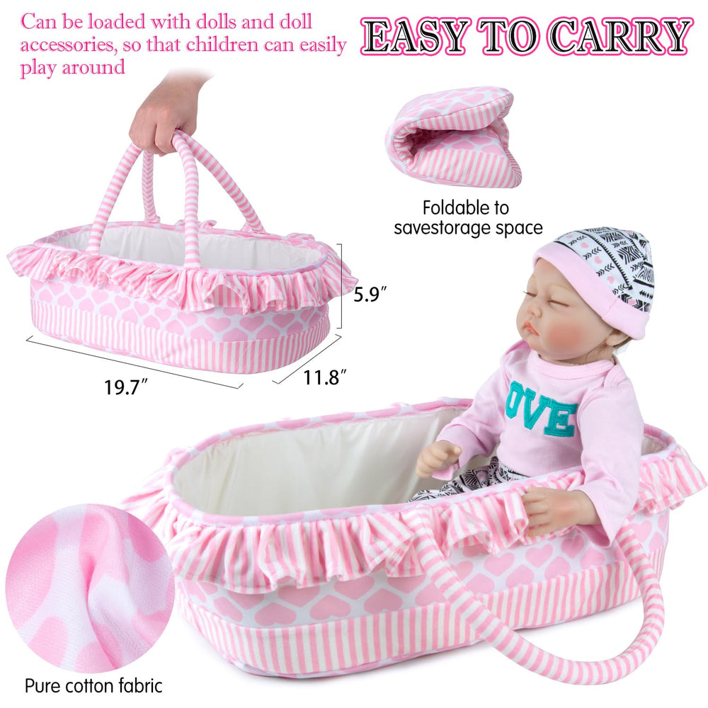 Pedolltree doll hat completes cute outfits and head warmth.