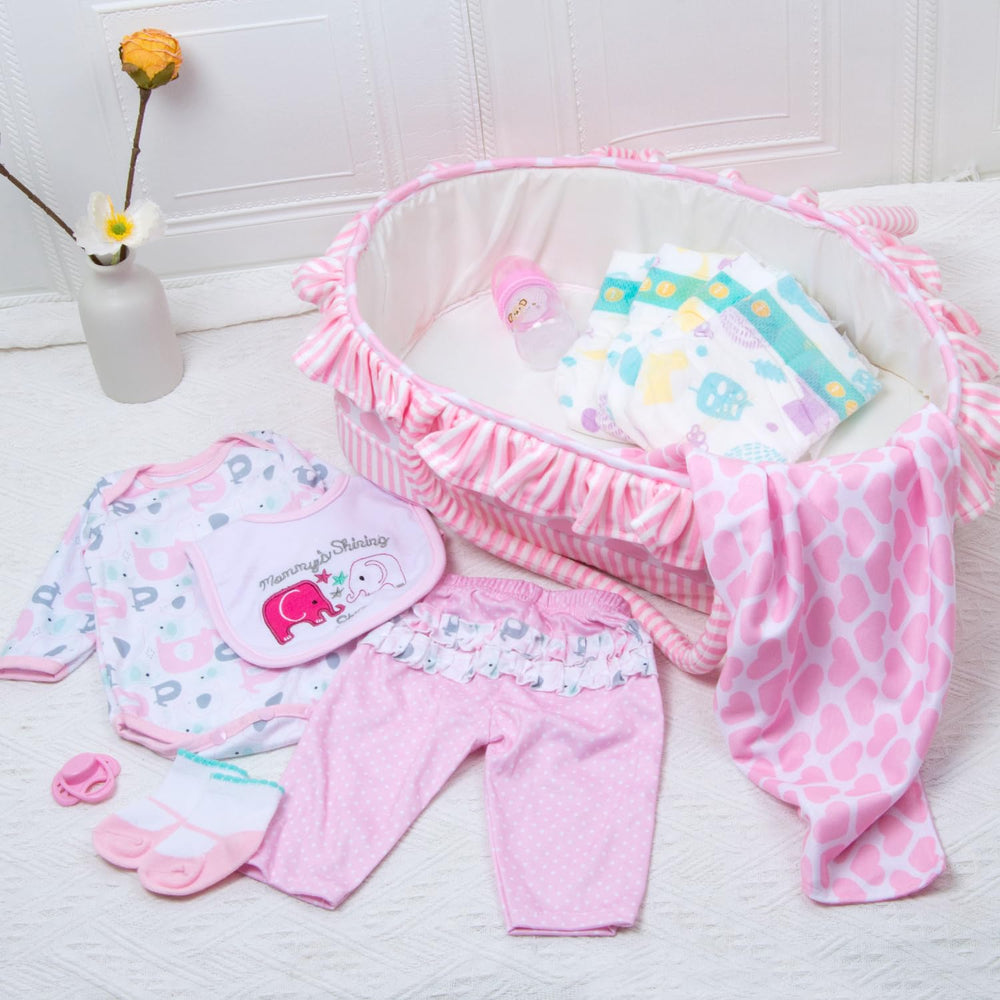 Pedolltree pacifier accessory to complete baby doll playset.