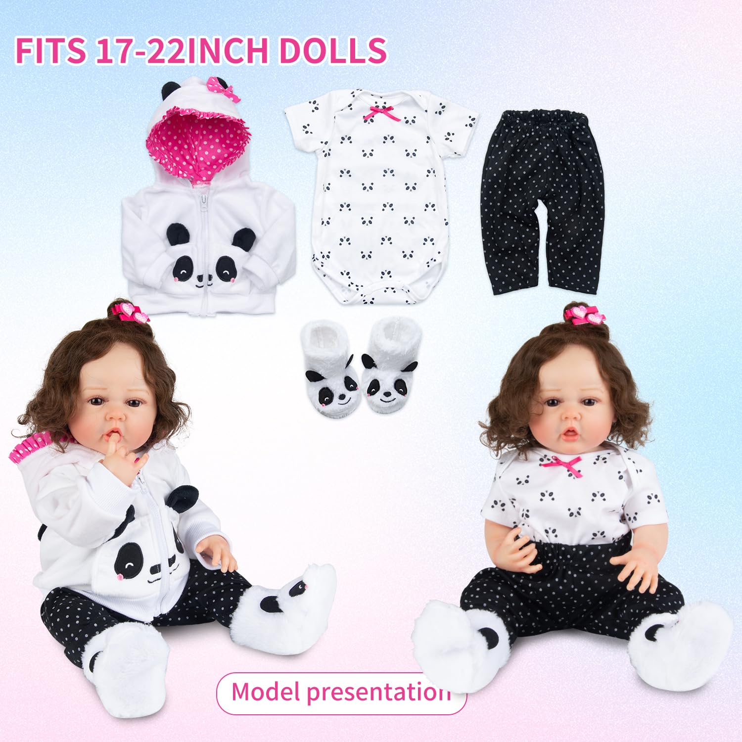 Pedolltree dot trousers provide comfy fit for dolls