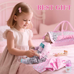 Pedolltree feeding bottle supports realistic playtime feeding scenarios.