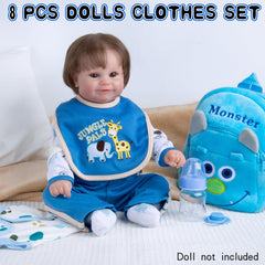 Pedolltree magnetic pacifier convenient for posing and pretend feeding.