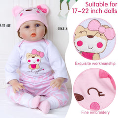 Pedolltree pink heart pants complete the outfit with easy dressing and fit