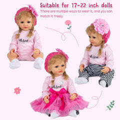 Pedolltree pink long-sleeved bodysuit for comfortable daily outfits.