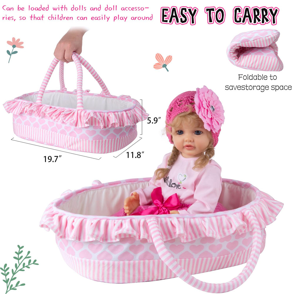 Pedolltree rose red tutu skirt enhances stylish dress-up looks for dolls.