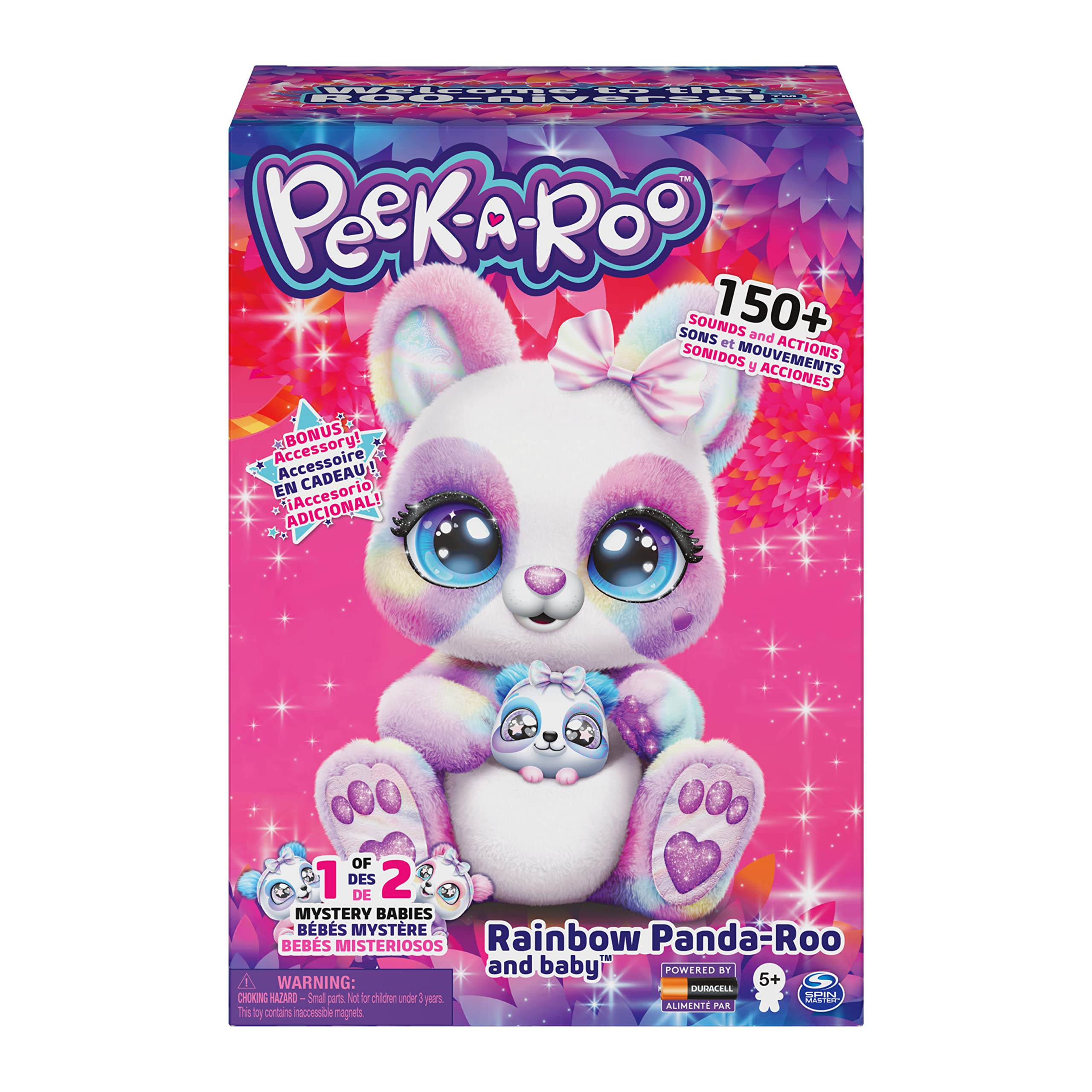 Peek-A-Roo games include hide-and-seek adventures.