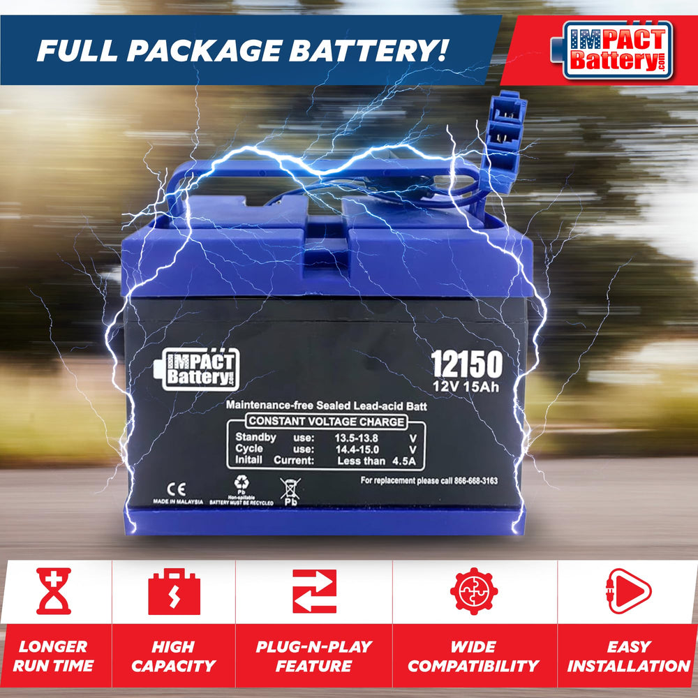 Peg Perego John Deere tractor battery image highlighting reliable power.