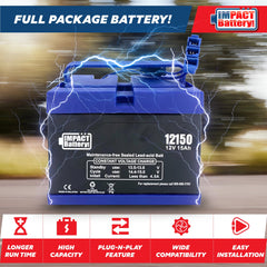 Peg Perego John Deere tractor battery image highlighting reliable power.