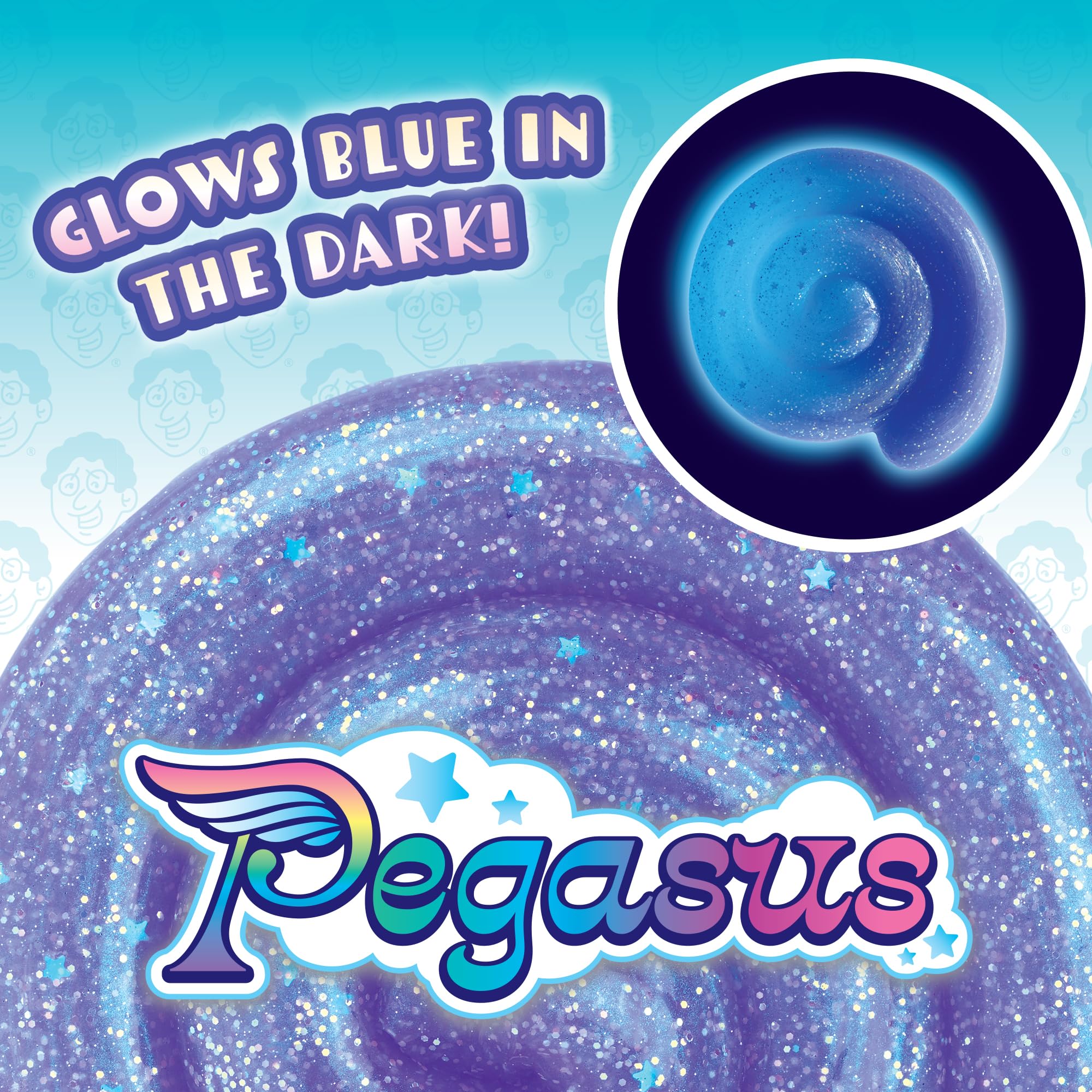 Pegasus Putty texture close-up shows swirls and stress-relief malleability.