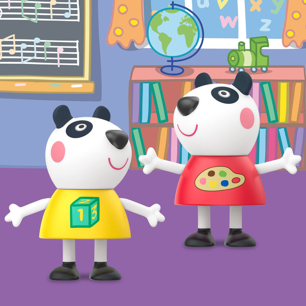 Peggi Panda figure ready for arts and crafts adventures.
