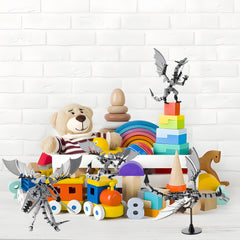 Pekuality desk display figures perfect decorative accents for shelves and desks.