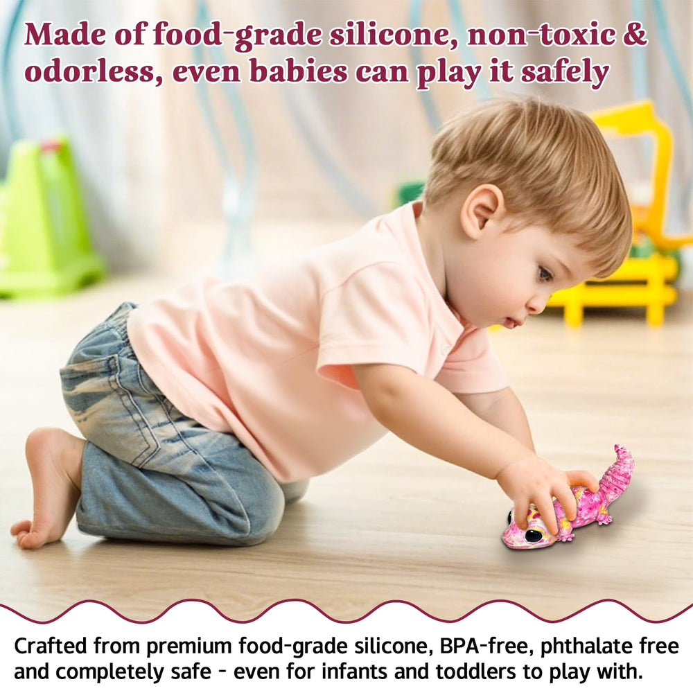 Peledic Taba Gecko Squishy gift idea for parties and classrooms.