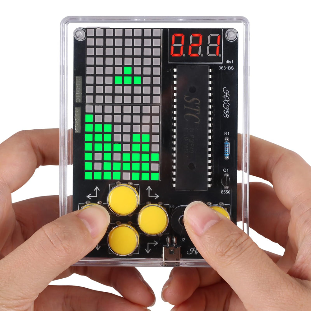 PEMENOL 7-in-1 game console front view for hands-on learning.