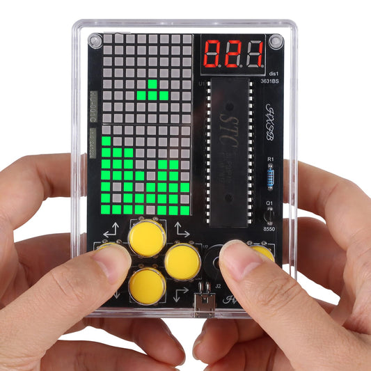 PEMENOL 7-in-1 game console front view for hands-on learning.