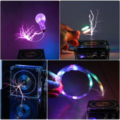 PEMENOL musical Tesla coil music mode adds rhythm to lessons.
