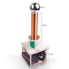 PEMENOL neon-like plasma glow enhances classroom science demonstrations.