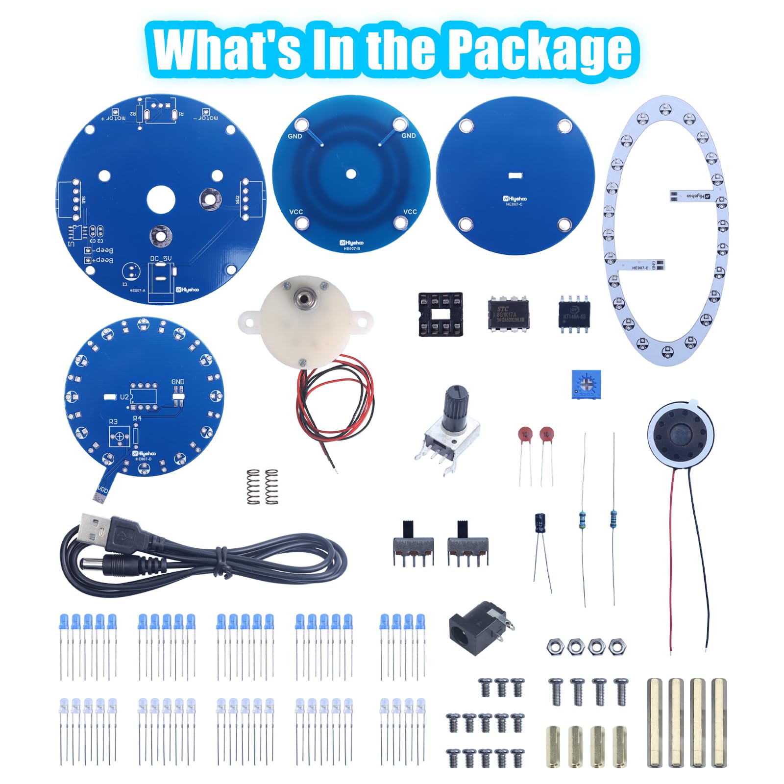 Pemenol kit suitable for classrooms and hobbyists to explore circuitry
