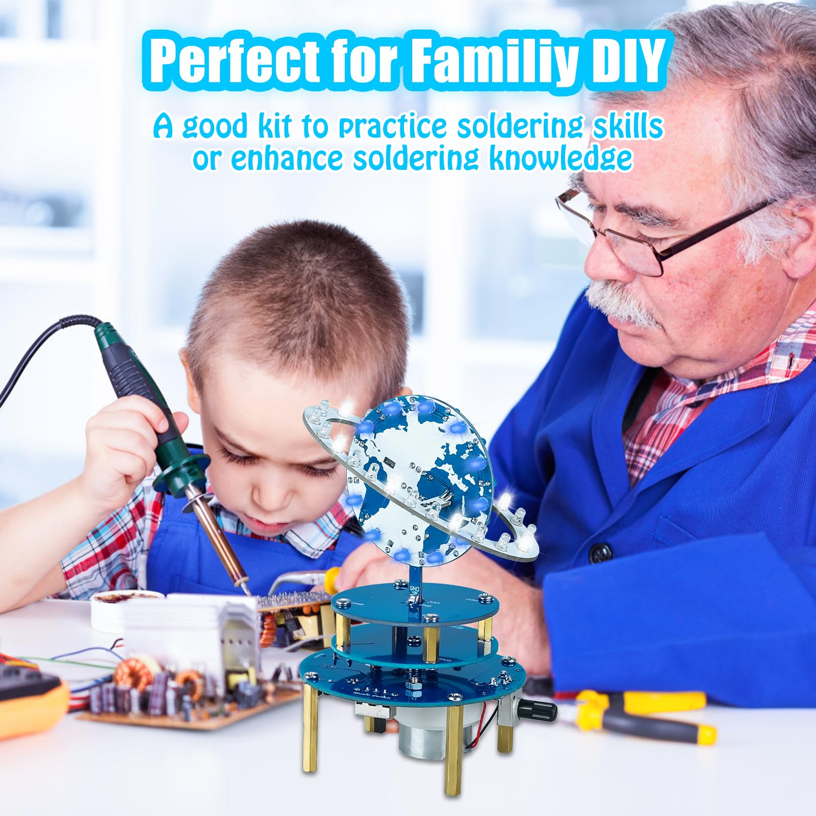 Pemenol project includes a printed instruction manual for guided home learning
