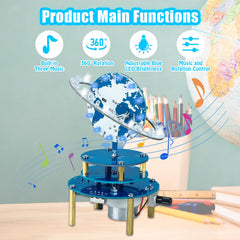 Pemenol rotating globe showcases 360° motion for engaging STEM demonstrations