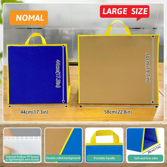 Pengfull double-sided board shows both surfaces for extended activities.